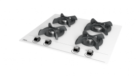 Варочная поверхность газовая Teka Easy GBC 64000 KBN WH белый 112580019