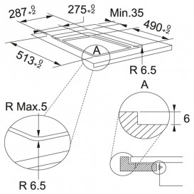 Варочная поверхность индукционная Franke Smart FSM 302 I BK стеклокерамика черный 108.0606.106