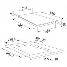 Варочная поверхность индукционная Franke Smart FSM 302 I BK стеклокерамика черный 108.0606.106
