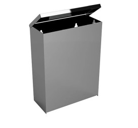 Ведро для мусора Bemeta Hotel настенное 6 л нержавеющая сталь хром 101915051