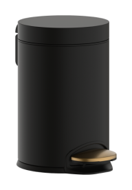 Відро для сміття Hansgrohe AddStoris 3 л з педаллю матова бронза 41775140