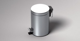 Ведро для мусора Sonia Contract-Hospitality с педалью 3 л хром 006434