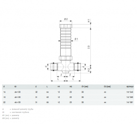 Вентиль Viega Easytop 2278.5 полнопроходной с SC‑Contur d18 кремниевая бронза 747350
