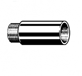 Вентильный удлинитель Viega 1513 G½хRp½ 50 мм латунь 100735
