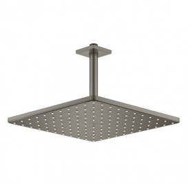 Верхній душ Grohe Rainshower 310 Mono Cube з стельовим тримачем темний матовий графіт 26566AL0