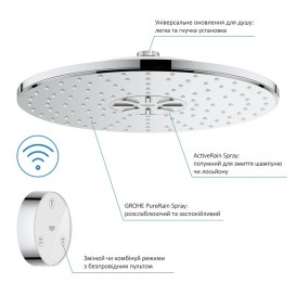Верхній душ Grohe Rainshower 310 SmartConnect хром 26641000