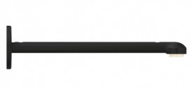 Верхний душ Grohe Rainshower 310 SmartActive с кронштейном 2 режима фантомный черный 22123KF0