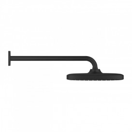 Верхній душ Grohe Tempesta 250 Cube із кронштейном 1 режим чорний матовий 266872430