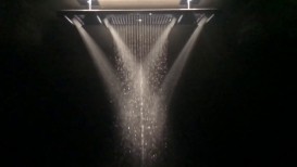 Верхній душ Hansgrohe Axor ShowerHeaven 4jet 1200х300 з підсвічуванням 3500 K 10629000