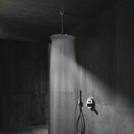 Верхній душ Hansgrohe Axor ShowerSolutions 1jet з власником хром 26035000