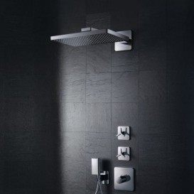 Верхній душ Hansgrohe Axor ShowerSolutions 1jet з власником хром 35274000