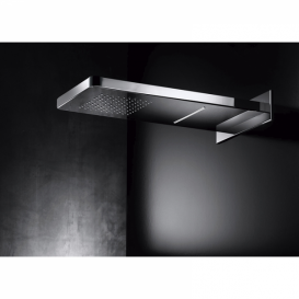 Верхній душ зі стіни GRB Hidromasaje Twice хром 058157