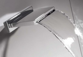 Верхній душ зі стіни Tres Inox 152х236 мм водоспад хром 29990304