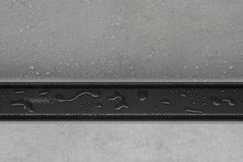 Верхняя часть Hansgrohe RainDrain Match для водосточного желоба 600 мм черный матовый 56036670