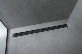 Верхня частина Hansgrohe RainDrain Match для водостічного жолоба 900 мм чорний 56040610