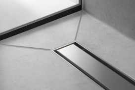 Верхня частина Hansgrohe RainDrain Match для ринви 1000 мм матова нержавіюча сталь 56041800