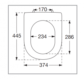 Villeroy&Boch Hommage Сиденье с крышкой для унитаза 99266100
