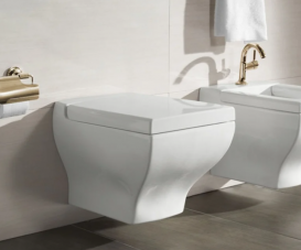 Сидіння з кришкою для унітазу Villeroy & Boch La Belle з мікроліфтом і швидким зняттям 9M12S1R1