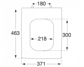 Сидіння для унітазу Villeroy & Boch la Belle 9M12S1R2