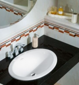 Раковина для ванной встраиваемая Villeroy&Boch коллекция Loop&Friends белая 61551001