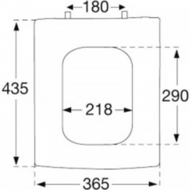 Сиденье с крышкой для унитаза Villeroy&Boch Memento с микролифтом и быстрым снятием 9M17S1R1