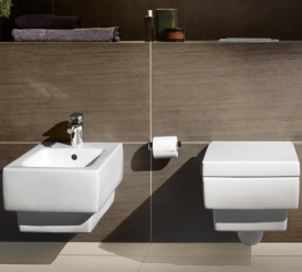 Сиденье с крышкой для унитаза Villeroy&Boch Memento с микролифтом и быстрым снятием 9M17S1R1