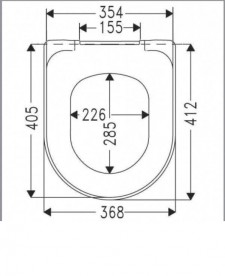 Villeroy&Boch O.novo Сиденье для унитаза 9M38S101