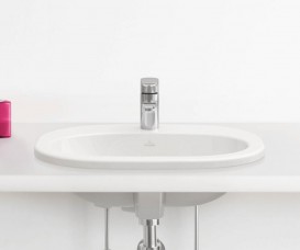 Раковина для ванной встраиваемая Villeroy&Boch коллекция O.Novo белая 41615601