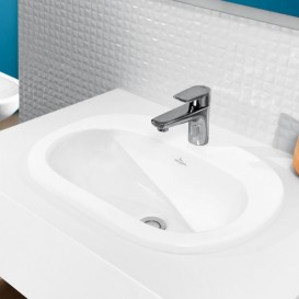Раковина для ванной встраиваемая Villeroy&Boch коллекция O.Novo белая 41615601