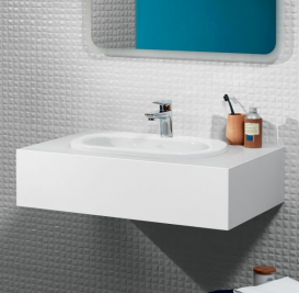 Раковина для ванной встраиваемая Villeroy&Boch коллекция O.Novo белая 41615601