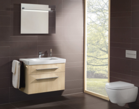 Раковина для ванной подвесная умывальник-столешница Villeroy&Boch коллекция белая 74899101