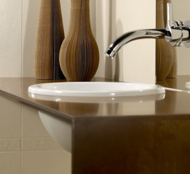 Раковина для ванной встраиваемая Villeroy&Boch коллекция Loop&Friends белая 61403401