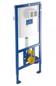 Унітаз підвісний Villeroy & Boch O.Novo 5688H101 + Сидіння + Інсталяція ViConnect 92246100 + Кнопка змиву 92249061