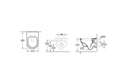Унитаз подвесной Villeroy&Boch Omnia Architectura 5684H101 + Сиденье + Инсталляция ViConnect 92246100 + Кнопка смыва 92249061