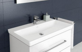 Раковина для ванной подвесная Villeroy&Boch коллекция Avento белая 4156A201