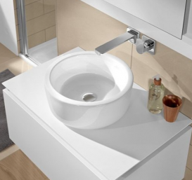 Раковина для ванной накладная Villeroy&Boch коллекция Architectura белая 41254001