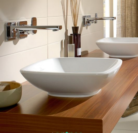 Раковина для ванної накладна Villeroy & Boch колекція Loop & Friends біла 51490001