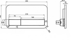 Унитаз подвесной Villeroy&Boch коллекция Subway 2.0 5614R001+9M68S101 + Инсталляция ViConnect 92246100 + Кнопка смыва 92249061