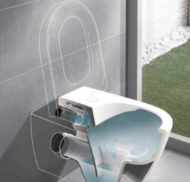 Унитаз подвесной Villeroy&Boch коллекция Subway 2.0 5614R001+9M68S101 + Инсталляция ViConnect 92246100 + Кнопка смыва 92249061