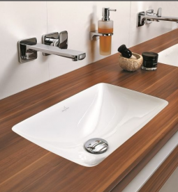 Раковина для ванной встраиваемая Villeroy&Boch коллекция Loop&Friends белая 61450001