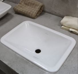 Раковина для ванной встраиваемая Villeroy&Boch коллекция Loop&Friends белая 61450001