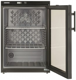 Винна шафа Liebherr WKb 1802 Vinothek сталь/двері з тонованим склопакетом чорний WKb 1802