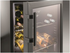 Винна шафа Liebherr WKb 1802 Vinothek сталь/двері з тонованим склопакетом чорний WKb 1802