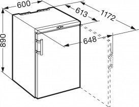 Винна шафа Liebherr WKr 1811 Vinothek сталь чорний/червоний WKr 1811