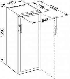 Винный шкаф Liebherr WTb 4212 Vinothek сталь/дверь с тонированным стеклопакетом черный WTb 4212-20 001