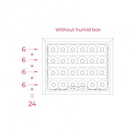 Винна шафа Teka RVI 10024 чорне скло 113600009