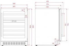 Винный шкаф Teka RVU 20046 черный 113600008