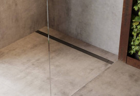 Зовнішня частина ринви Hansgrohe RainDrain Match Plus 1200 мм чорний матовий 56218670