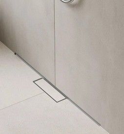 Внешняя часть водосточного желоба Hansgrohe RainDrain Minimalistic 700 мм нержавеющая сталь 56219000