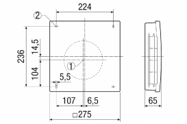 Внешняя крышка PPB 30 AK 0093.1498